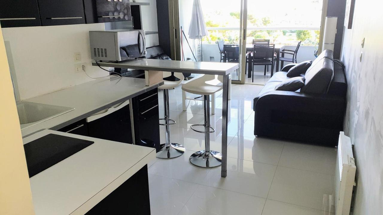 Apartment hotel vue mer à 100 mètres des plages étage 5 Villeneuve-Loubet Esterno foto